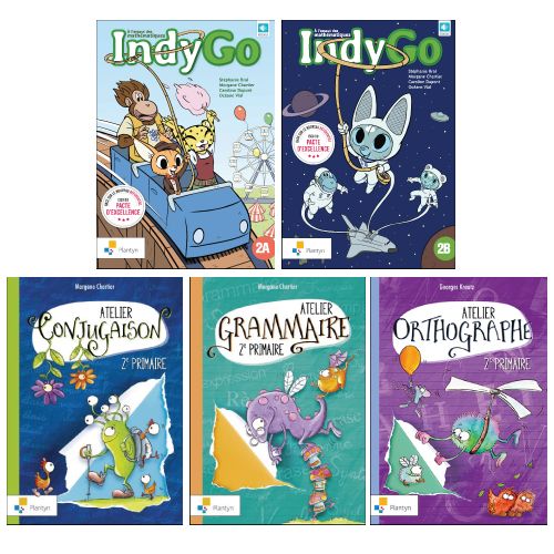 Pack Indy Go/Atelier - Editions Pacte 2e année (ed. 1 - 2022 )