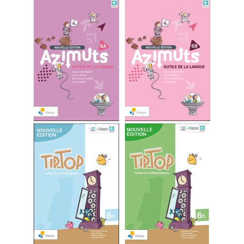 Pack Azimuts/Tip-Top 6e année (ed. 1 - 2020 )