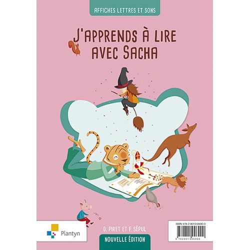 J'apprends à lire avec Sacha 1 Affiches de lettres - Nouvelle édition (ed. 2 - 2015 )