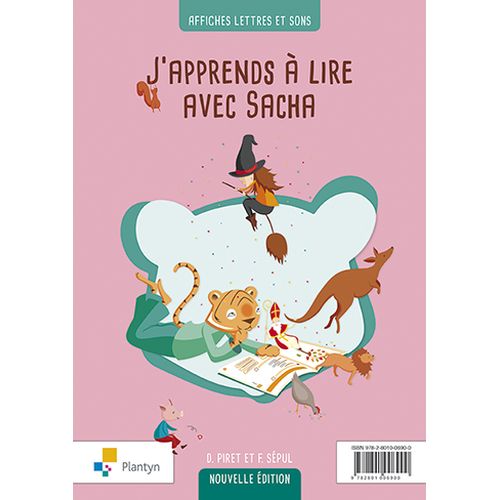 J'apprends à lire avec Sacha 1 Affiches de lettres Nouvelle édition