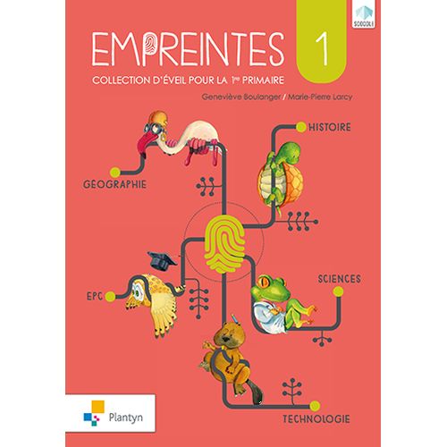 Empreintes 1 - Nouvelle édition - Manuel agréé (ed. 1 - 2018 )