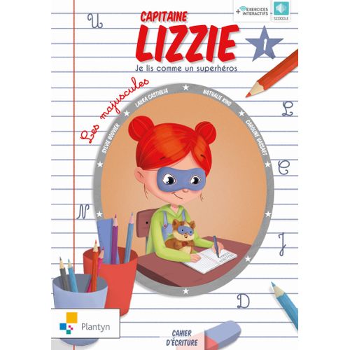Capitaine Lizzie Cahier d'écriture majuscules (ed. 1 - 2020 )