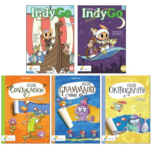 Pack Indy Go/Atelier Exercices 6e année (ed. 1 - 2022 )