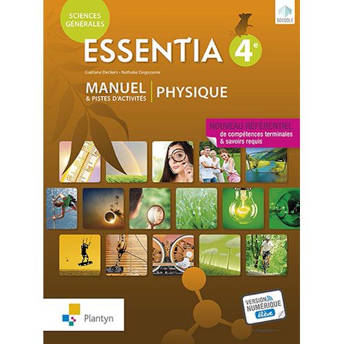 Essentia 4 - Manuel Physique SG (+ Scoodle) (ed. 1 - 2016 )