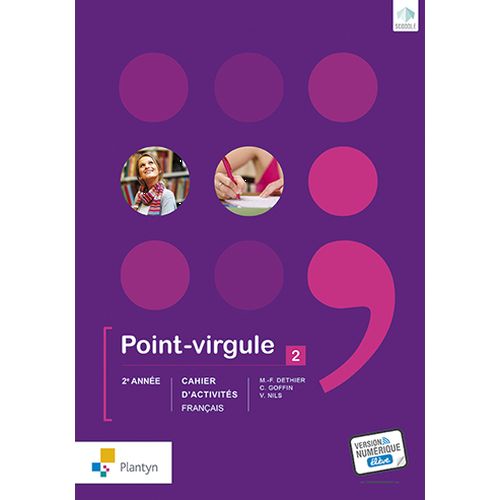 Point-virgule 2 - Cahier d'activités (+ Scoodle) - Nouvelle version (ed. 3 - 2017 )