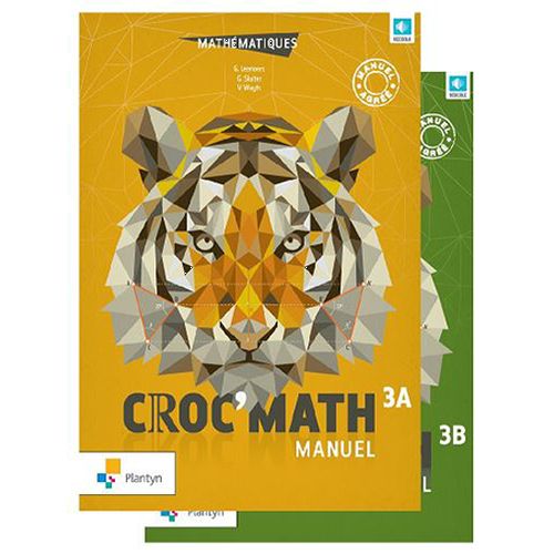 Croc'Math 3 - Manuel agréé - Set (+ Scoodle) (ed. 1 - 2019 )