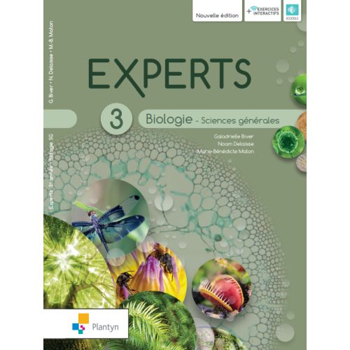 Experts Biologie 3 - Sciences générales - Nouvelle version (+ Scoodle) (ed. 1 - 2021 )