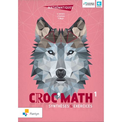 Croc'Math 1 - Synthèses et exercices (+ Scoodle) (ed. 1 - 2020 )