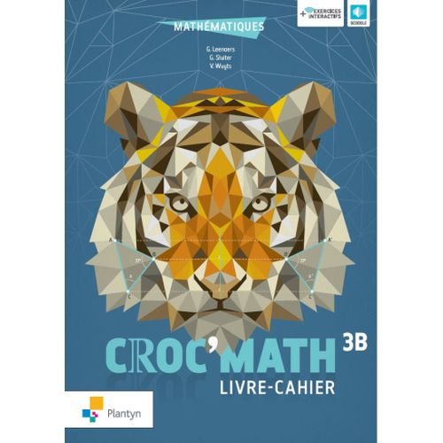 Croc'Math 3B Livre-Cahier (+ Scoodle) (ed. 1 - 2020 )