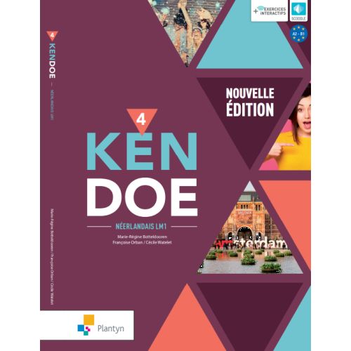 Kendoe 4 Leerwerkboek Nouvelle édition (+ Scoodle)