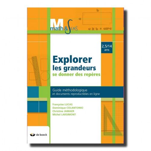 Math & Sens - Explorer les grandeurs (2,5/14 ans)