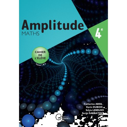 Amplitude 4e - Cahier d'exercices