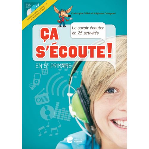 Ça s'écoute 5ème cd audio + cd rom (+ livre)