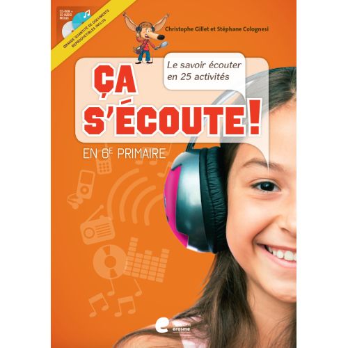 Ça s'écoute 6ème cd audio + cd rom (+ livre)