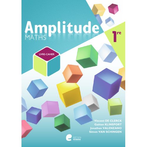 Amplitude 1 Livre-cahier