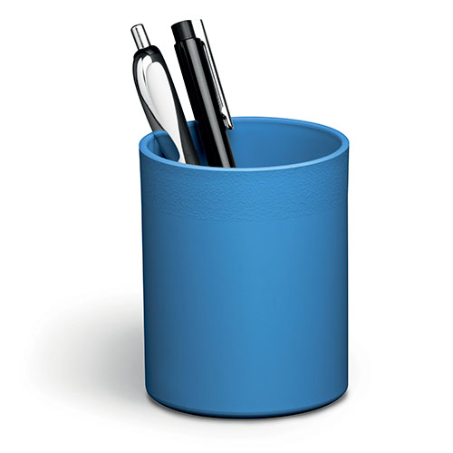 Pot à crayons ECO bleu