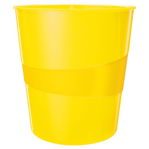 Corbeille Leitz 15 litres [Jaune]