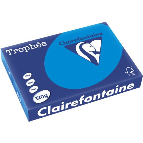 Papier repro A4 120g par 250 bleu foncé