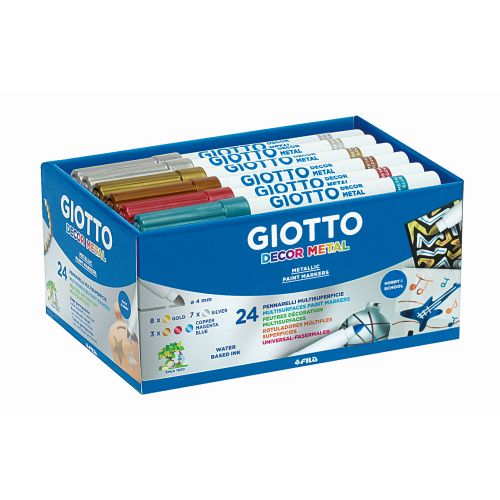 Schoolpack 24 giotto métal