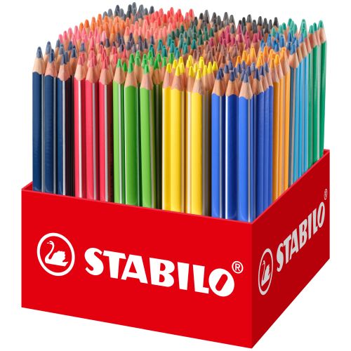 Stabilo crayon trio schoolpack en carton de 300 pièces