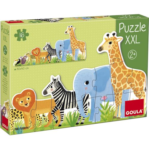 Puzzle XXL : jungle