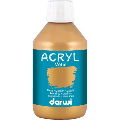 Peinture acrylique 250 ml or