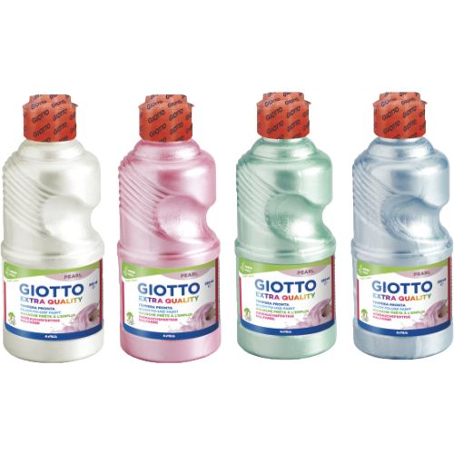 Gouache giotto pearl 4 cass lots de 4 flacon de 250ml