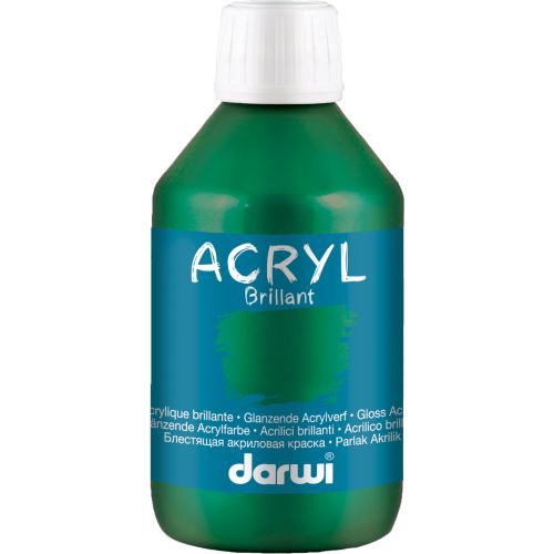 Acrylique brillant 250 ml vert foncé