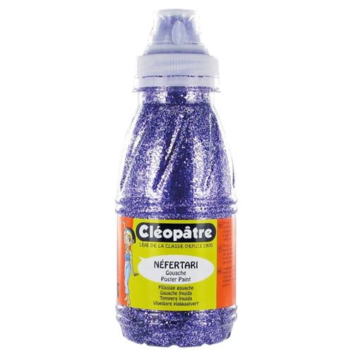 Peinture pailletée : 250 ml [Violet]