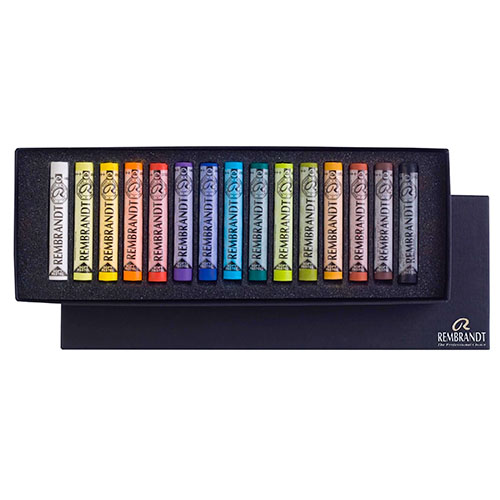 Set pastels Talens tendres sélection générale | 15 pastels entiers