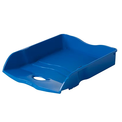 Bac correspondance bleu34x26x6 cm