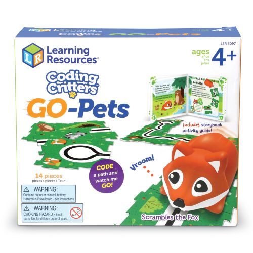 Coding critters go pets scrambles le renard