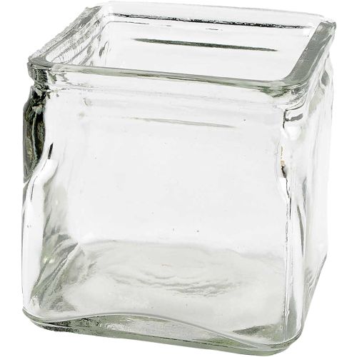 Support verre pour mosaïque : 12 carrés - 5,5 x 6,5 x 5