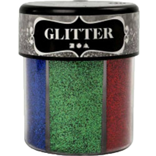 Paillettes Glitter distributeur 6 compartiments de 13 g