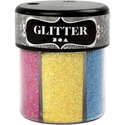 Paillettes Glitter distributeur 6 compartiments de 13 g