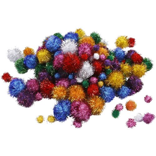 Pompon métallique 100 pièces