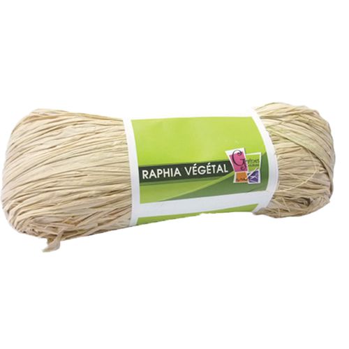 Raphia végétal naturel 50gr