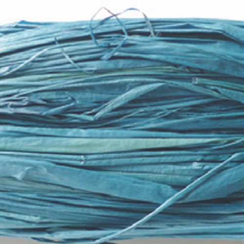 Raphia naturel 50 gr bleu