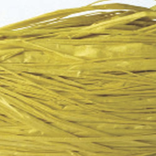 Raphia végétal naturel 50gr jaune