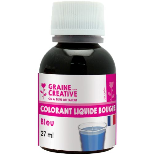 Colorant gel bougies bleu