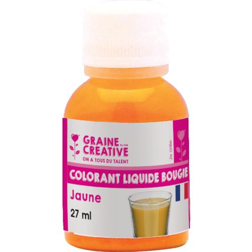 Colorant gel bougies jaune