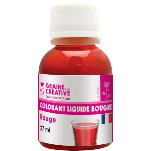 Colorant gel bougies rouge