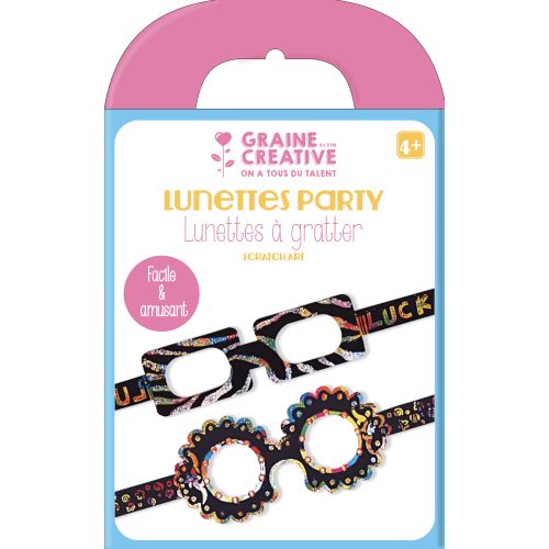 Lunettes party 2 modèles 175x 180mm