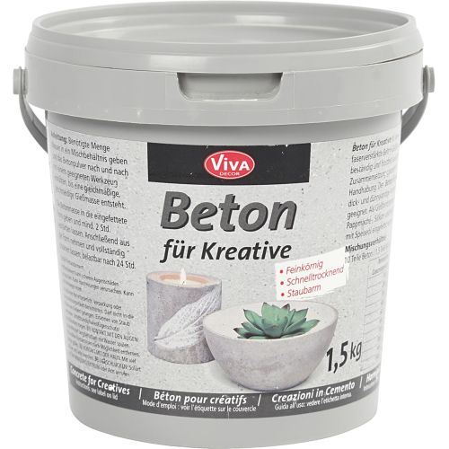 Beton à modeler seau de 1.5kg