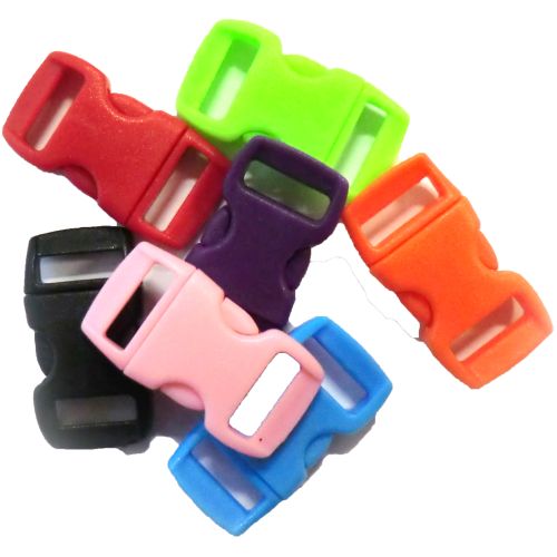 Clips multicolores par 10