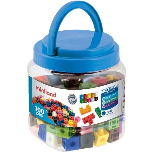 assortiment de 100 cubes 2 cm