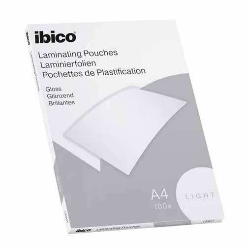 100 Etuis A4 100 microns à plastifier IBICO
