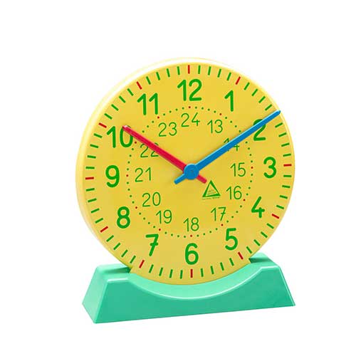 Horloge d’apprentissage ø 27 cm en RE-Plastic