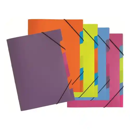 A4-map met 5 vakken A4-map met 5 vakken