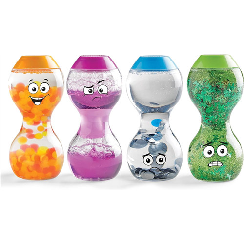 Bouteilles sensorielles - Excité, Nerveux, Seul et Impatient Bouteilles sensorielles - Excité, Nerveux, Seul et Impatient
